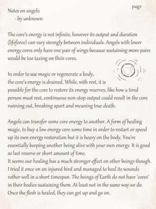 Bone structure, core, markings p2