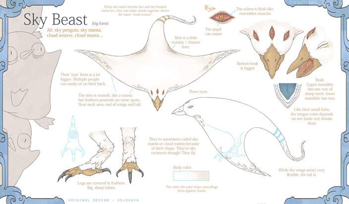Sky Beast ref part 2
