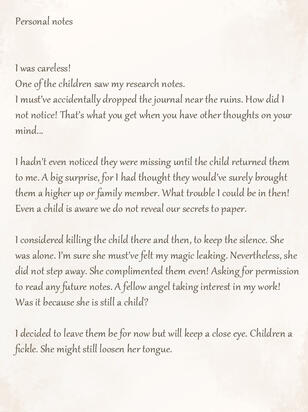 Personal Notes 1